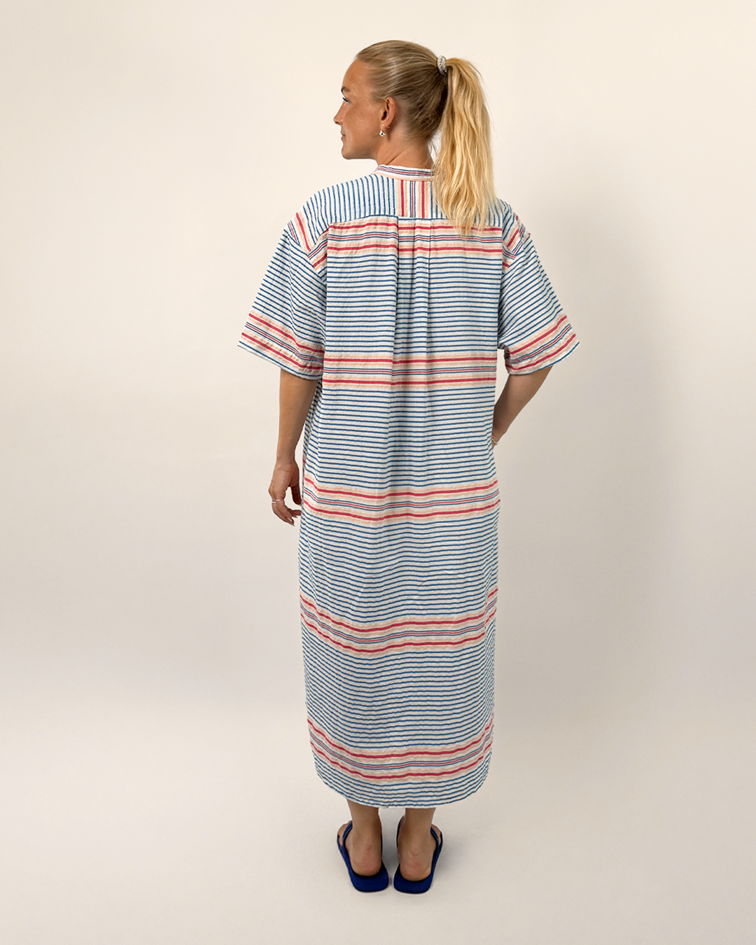 mini knit long sleeve dress Samira - Misty Rose F25NNL1776 main image 0