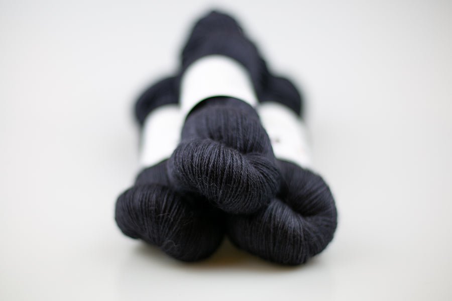 Alpaca Silk Fingering - Charred (Limited Edition)