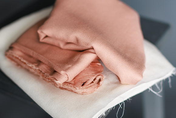Wool Viscose Fabric - Dorothea Pink