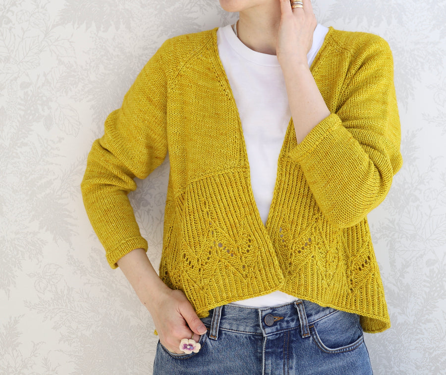 PRE-ORDER - Haruno Cardigan yarn kit