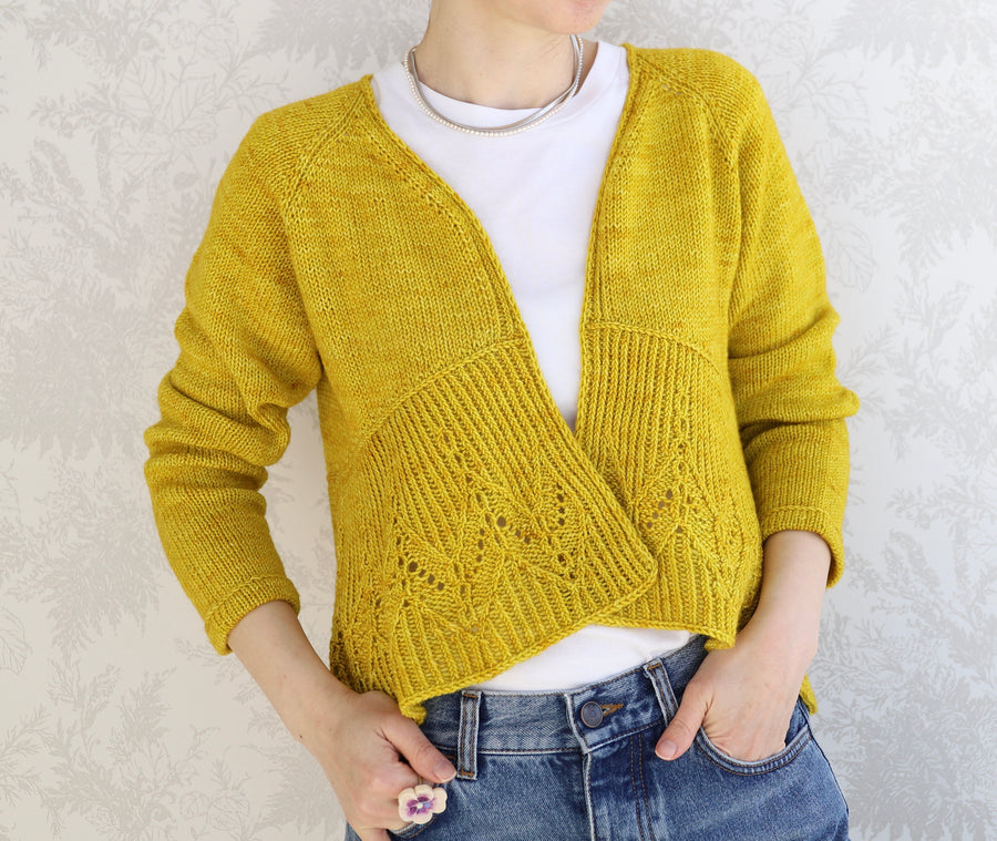 PRE-ORDER - Haruno Cardigan yarn kit