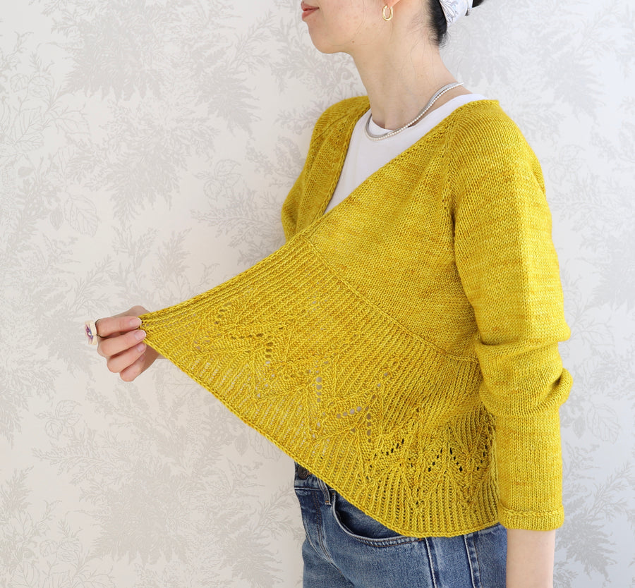 PRE-ORDER - Haruno Cardigan yarn kit