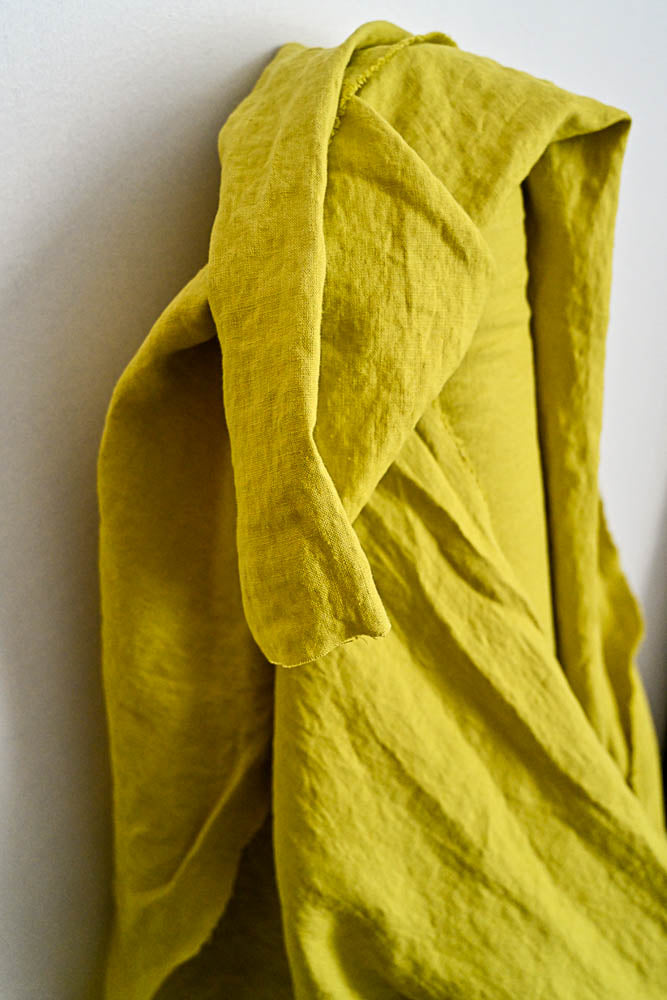 Linen Fabric - Mr Citrus