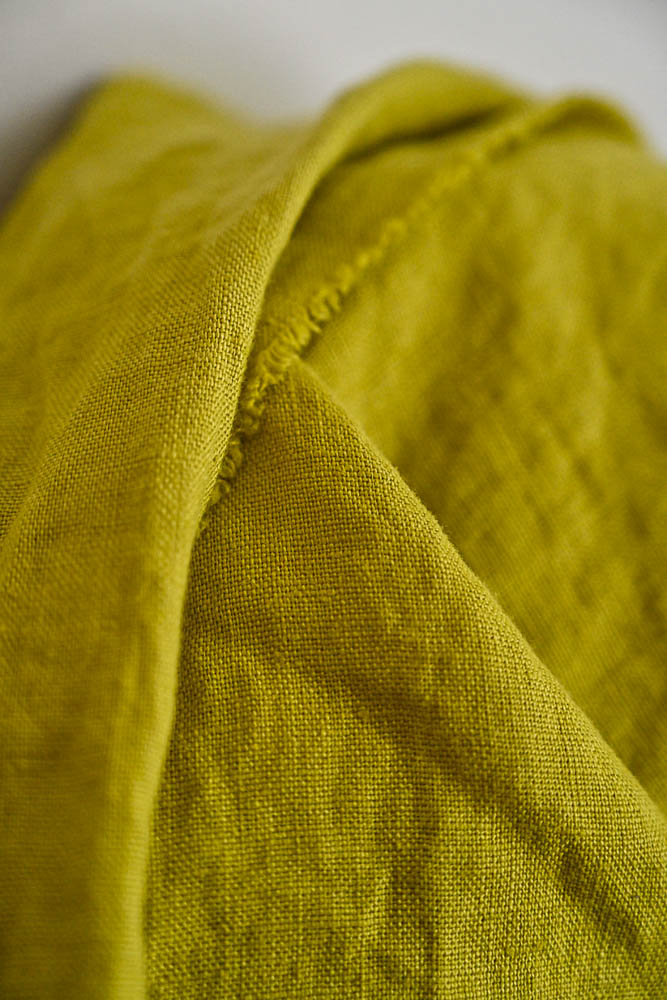 Linen Fabric - Mr Citrus