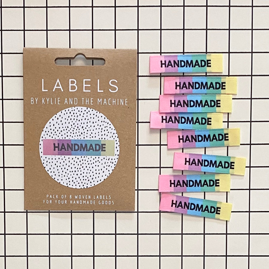 Rainbow Handmade Label