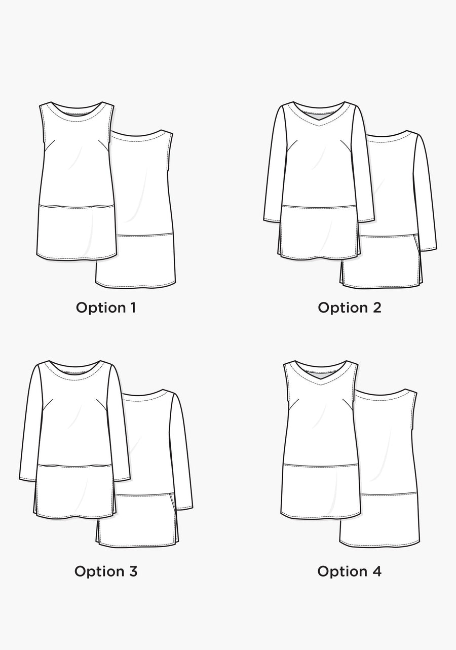 Uniform Tunic Sewing Pattern
