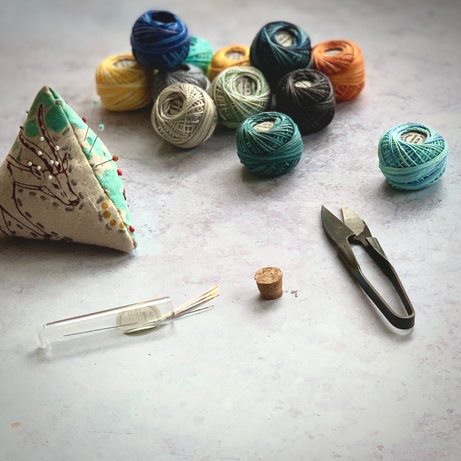 Hand Dyed 3 Strand Thread – The Uncommon Thread