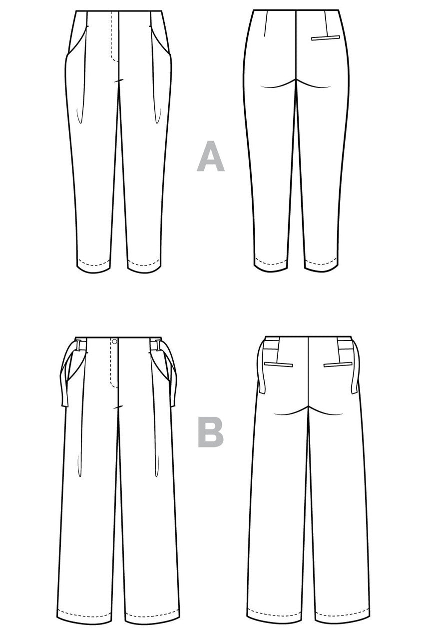 Mitchell Trousers Sewing Pattern