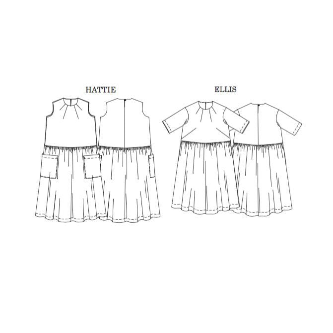 The Ellis and Hattie Sewing Pattern